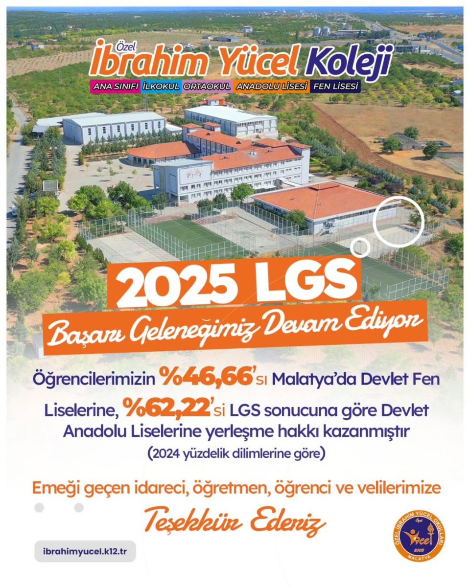 2025  LGS BAŞARIMIZ