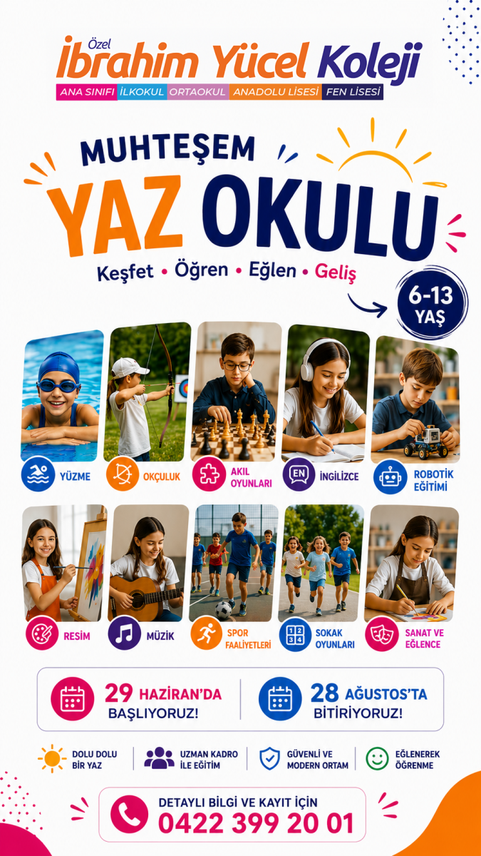 YAZ OKULUMUZ BAŞLIYOR