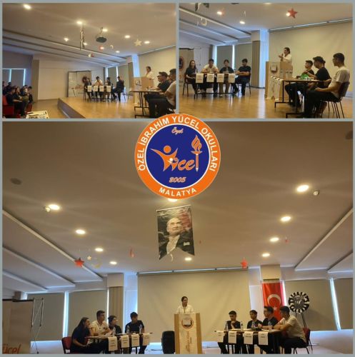 ANADOLU - FEN LİSESİ  GELENEKSEL MÜNAZARA ETKİNLİĞİMİZ