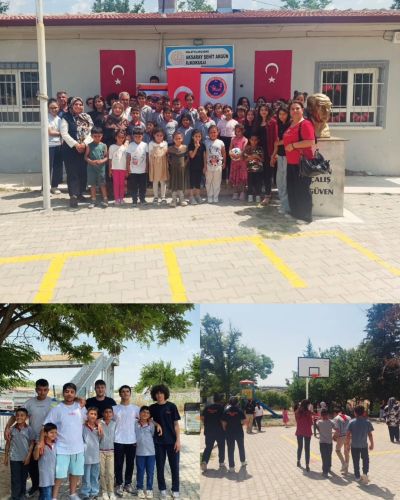 KARDEŞ OKULUMUZU ZİYARET ETTİK